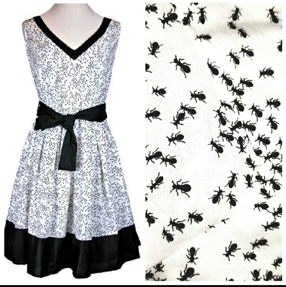 Folter pin up dress 2x ANTS!